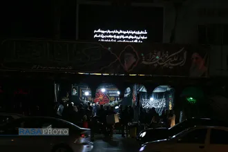 ایستگاه صلواتی طلاب مدرسه علمیه رضویه گرگان در شام شهادت حضرت زهرا (س)