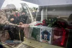 آیین استقبال از پیکر ۹ شهید دوران دفاع مقدس در شیراز&lrm;&lrm;