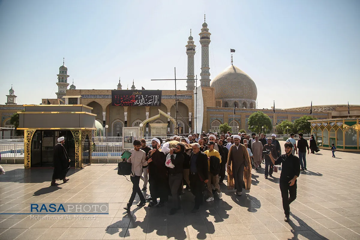 تشییع حجت الاسلام والمسلمین شیخ خلیل ساحوری