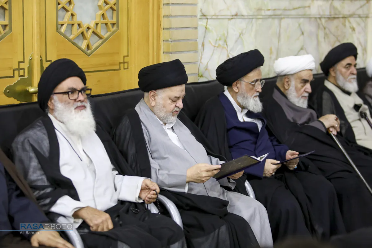 مراسم بزرگداشت چهلم تشییع و تدفین &laquo;آقای شهید ایران&raquo; در قم
