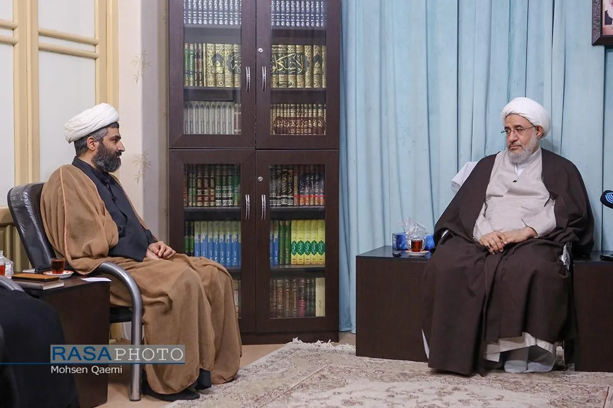 دیدار مدیرعامل و اعضای خبرگزاری رسا با آیت الله محسن اراکی