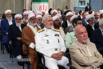 مراسم تنفیذ حکم چهاردهمین دوره ریاست جمهوری اسلامی ایران&zwnj; توسط رهبر انقلاب