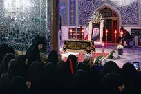 تجدید عهد زائران با رهبر شهید انقلاب
