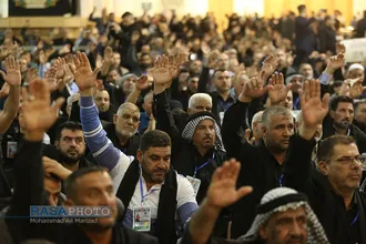 همایش تکریم خادمان و موکب داران اربعین در حرم مطهر حضرت معصومه(س)