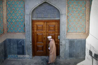 حال و هوای تحصیلی مدرسه علمیه عباسقلی خان مشهد در شرایط کرونایی