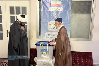 مشارکت آیت الله استادی در چهاردهمین انتخابات ریاست جمهوری