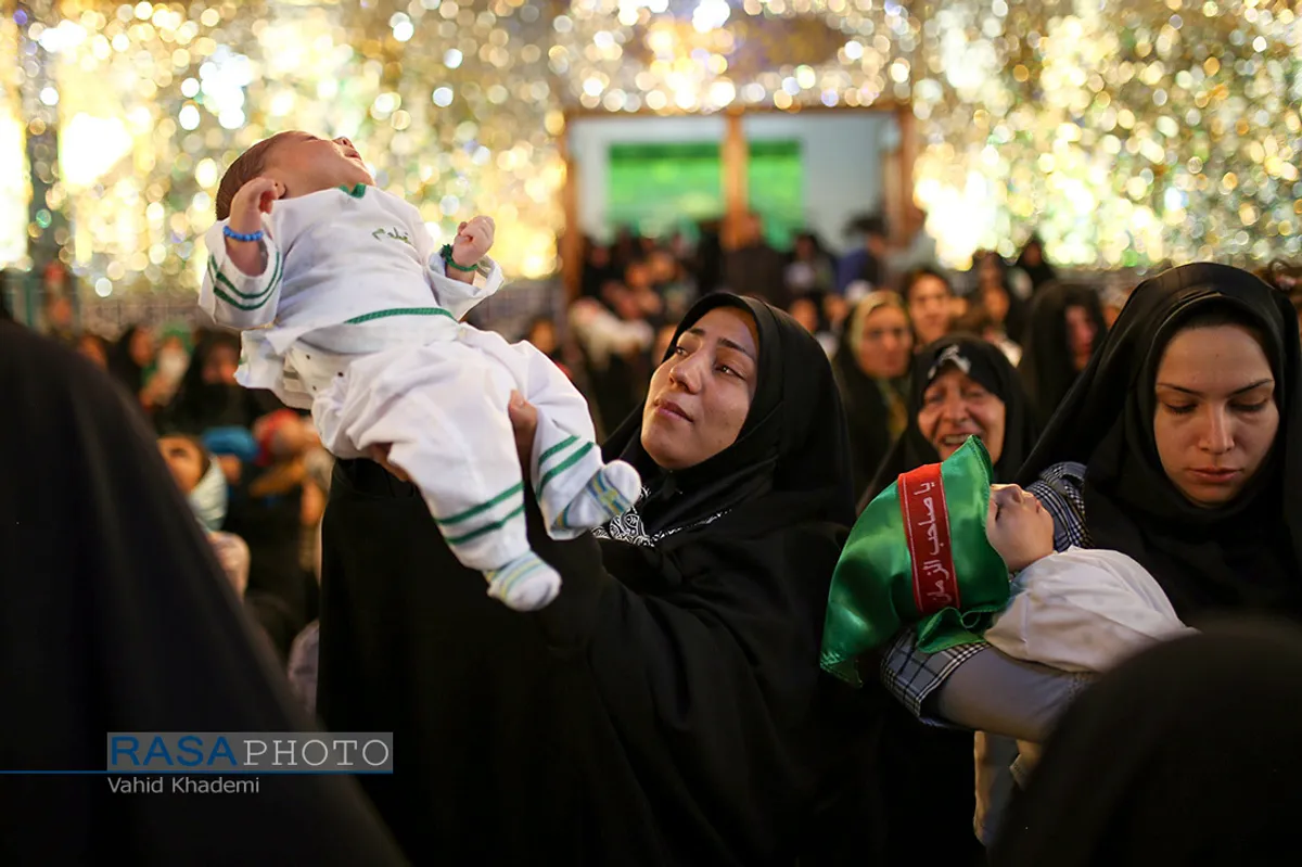 مراسم شیرخوارگان حسینی در بجنورد