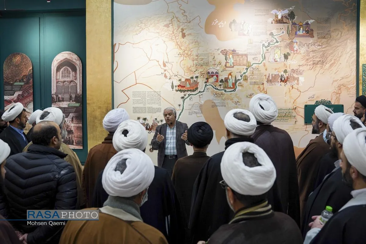 بازدید جمعی از اعضای خبرگزاری رسا و فضلاء استان مازندران از فعالیت&zwnj;های آستان قدس رضوی