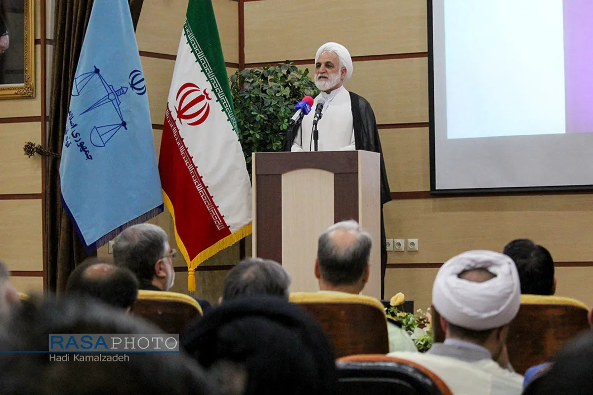 مراسم تودیع و معارفه رئیس کل دادگستری خراسان جنوبی&lrm;
