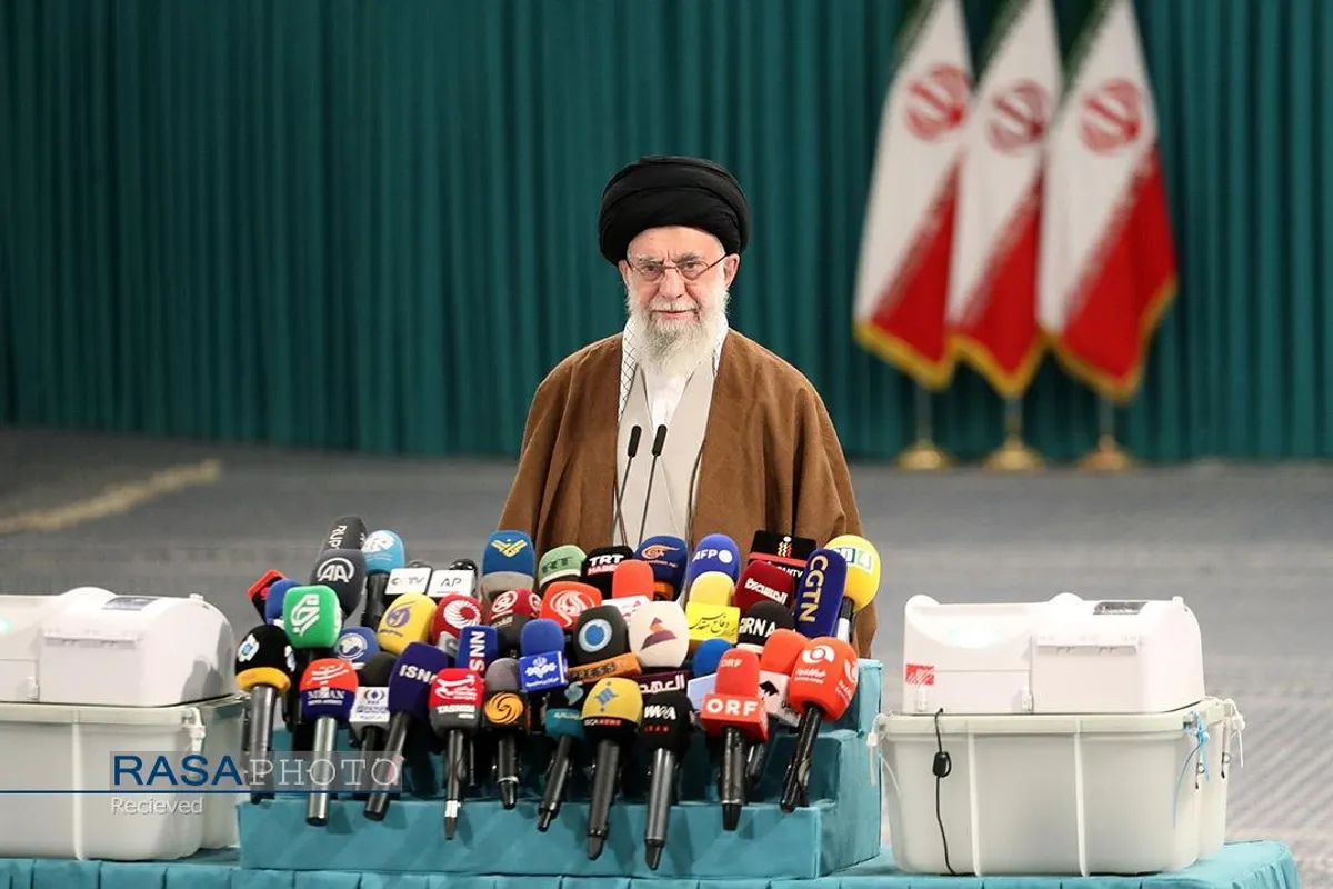 مشارکت رهبر انقلاب در دور دوم انتخابات مجلس شورای اسلامی