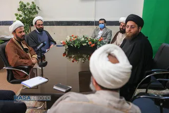 حضور مدیرکل هنر و تبلیغ نوین و رئیس مرکز تبلیغ اینترنتی حوزه&zwnj;های علمیه در خبرگزاری رسا