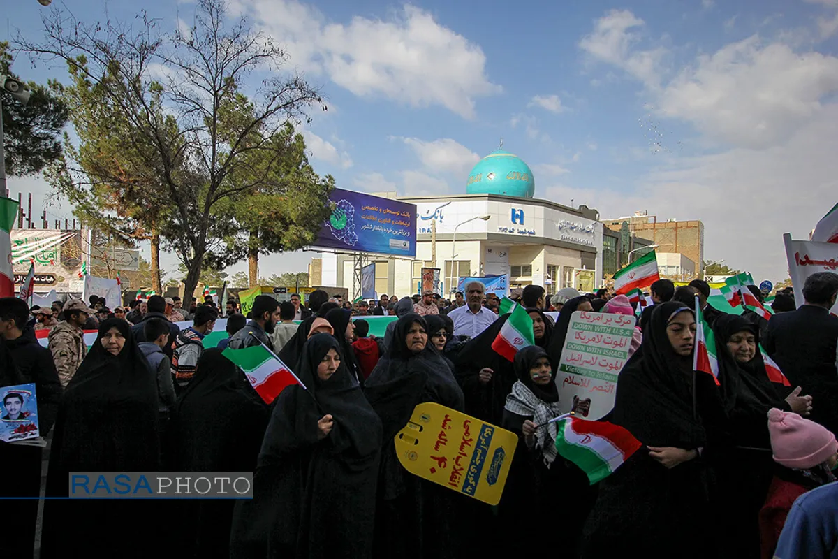 بعثت انقلاب | راهپیمایی باشکوه 22 بهمن در بیرجند