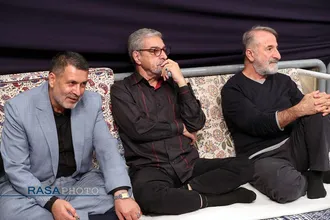 مراسم عزاداری شب تاسوعای حسینی (علیه&zwnj;السلام) در حسینیه امام خمینی (ره)