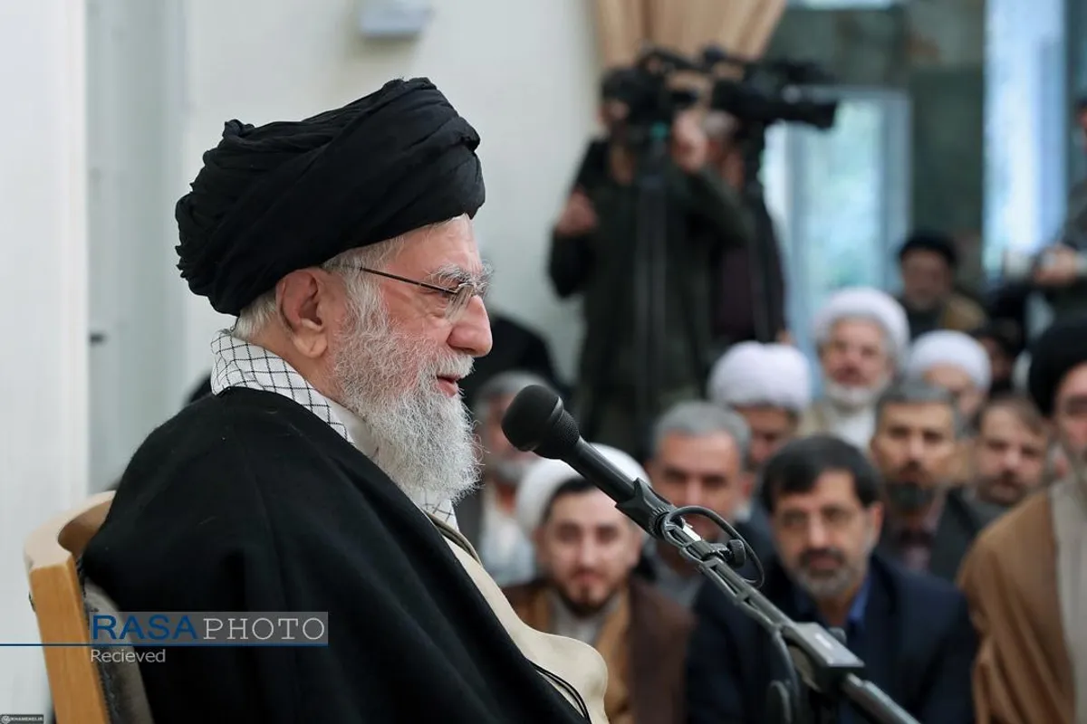 دیدار دست&zwnj;اندرکاران همایش بین&zwnj;المللی تفسیر تسنیم با رهبر معظم انقلاب