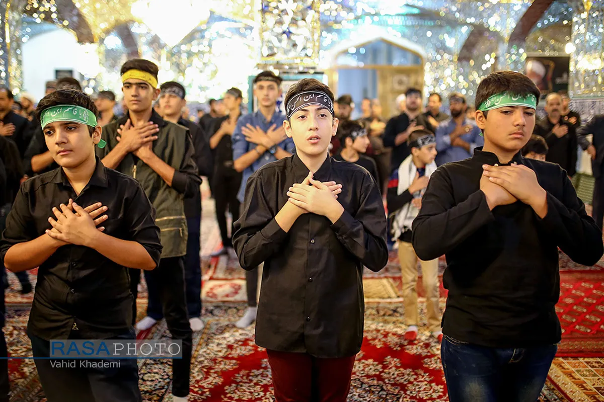 سوگواره احلی من العسل در بجنورد&lrm;