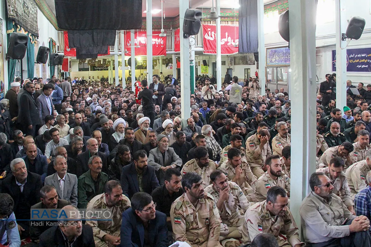 تشییع پیکر مطهر سردار شهید ابراهیم غلامی در بیرجند