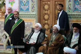 آیین آغاز جشن&zwnj;های دهه کرامت در حرم حضرت معصومه (سلام الله علیها)