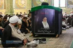 تشییع پیکر آیت الله سید محمد حسینی شاهرودی در قم