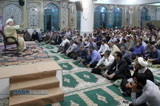 نشست عمومی طرح تقویت مبانی اعتقادی با حضور حجت الاسلام حیدری کاشانی