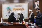 تجلیل از چند تن از مادران و همسران شهدا در خبرگزاری رسا
