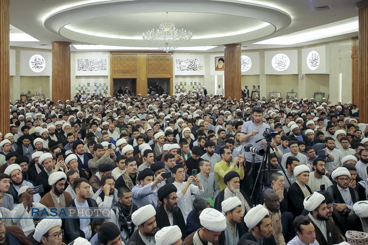 سخنرانی حضرت آیت&zwnj;الله جوادی آملی در دار العلم امام خوئی در نجف اشرف