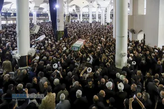 تشییع باشکوه پیکر سرلشکر شهید محمدسعید ایزدی (حاج رمضان) در قم