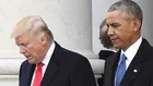 Trump shows reaction to Obama’s condemnation of racism