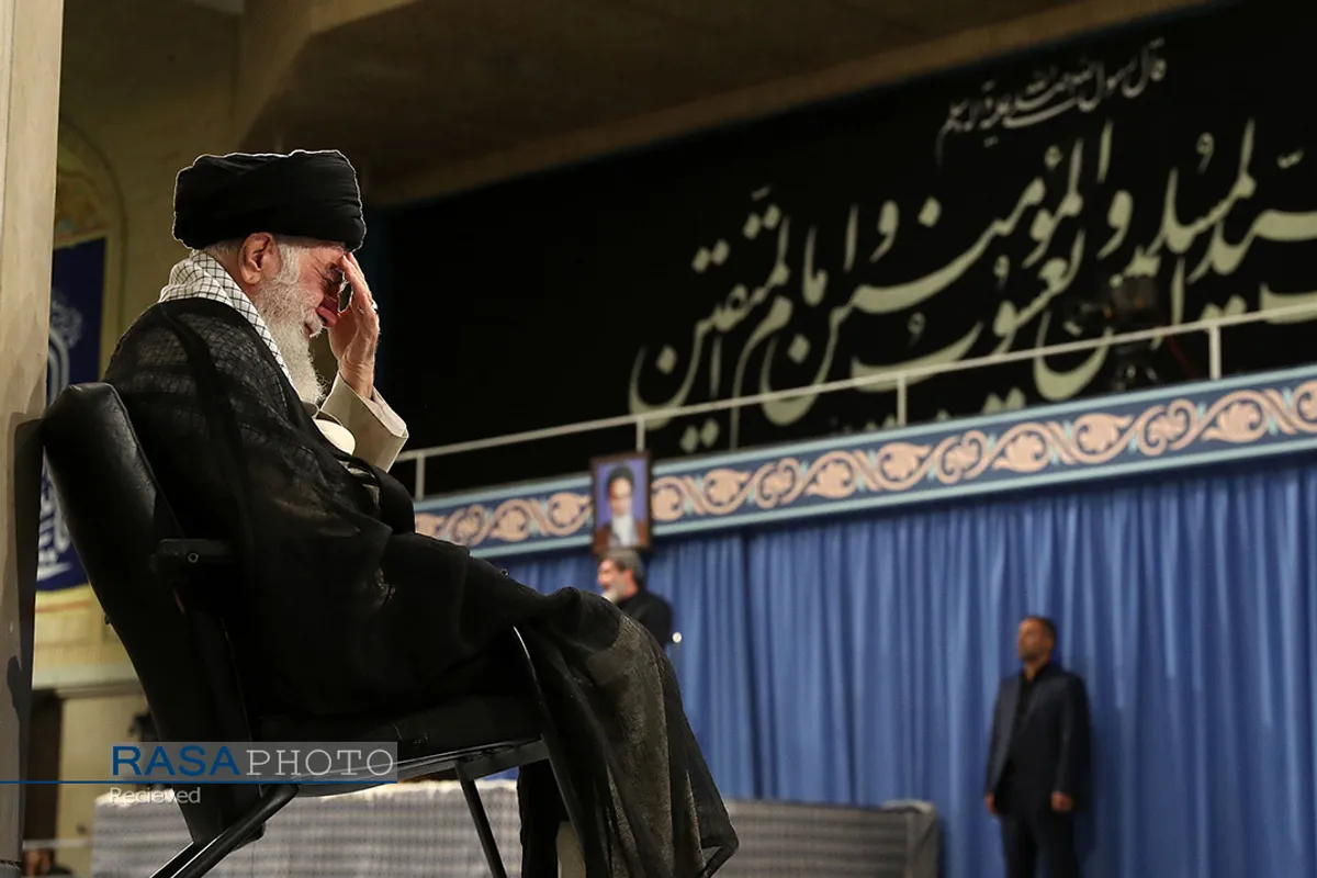 مراسم سوگواری سالروز شهادت مولای متقیان امام علی(ع) با حضور مقام معظم رهبری