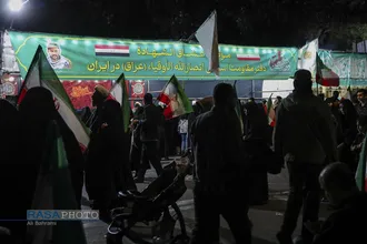 پذیرائی موکب&zwnj;های غیر ایرانی در تجمعات شبانه قم
