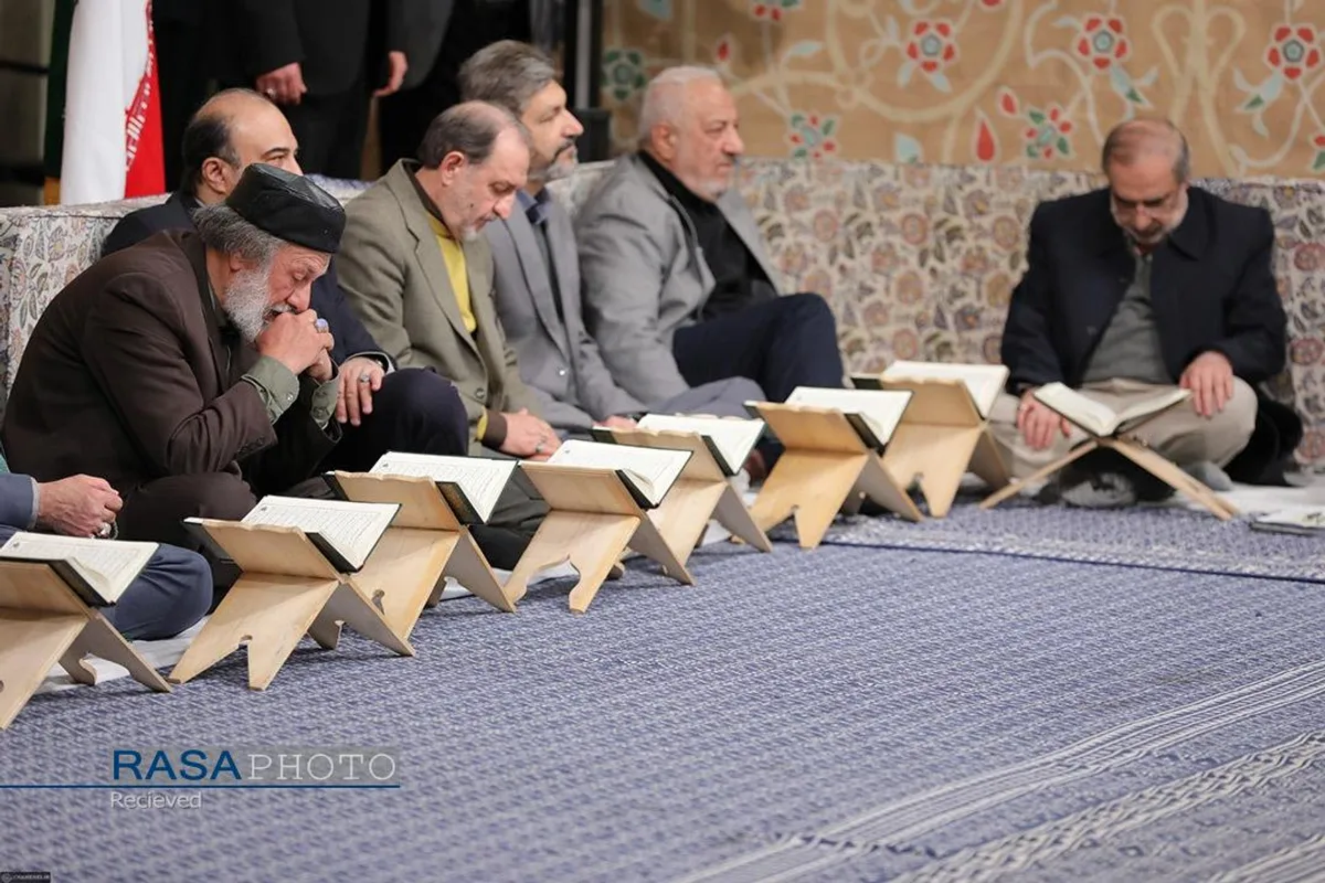 محفل انس با قرآن کریم در حضور رهبر معظم انقلاب