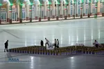 تهیه و توزیع ۱۰۰۰ بسته معیشتی در مسجد مقدس جمکران