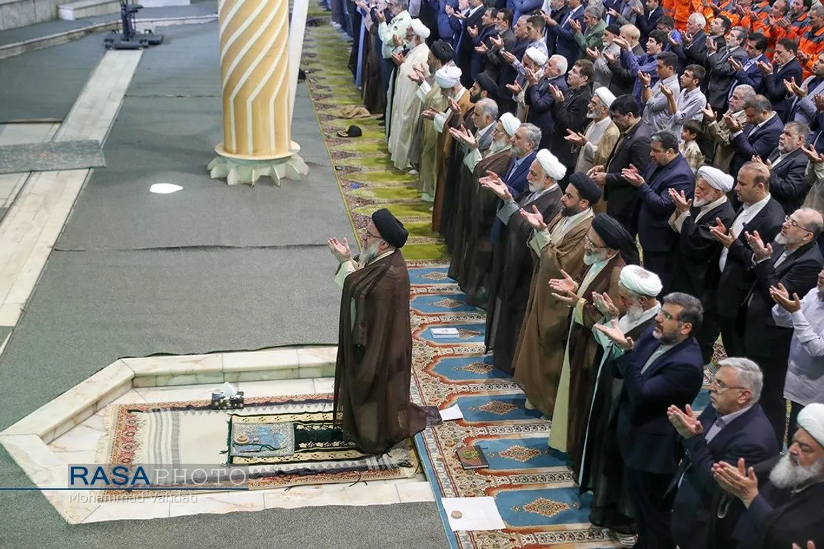 نماز جمعه تهران به امامت آیت الله سید احمد خاتمی