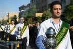 آیین ورود کاروان نمادین حضرت فاطمه معصومه (سلام الله علیها) به قم