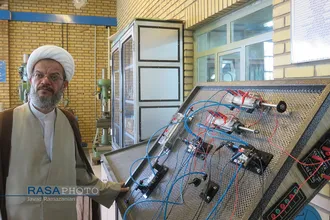 بازدید مدیر حوزه&zwnj;های علمیه استان سمنان از مراکز فنی و حرفه&zwnj;ای