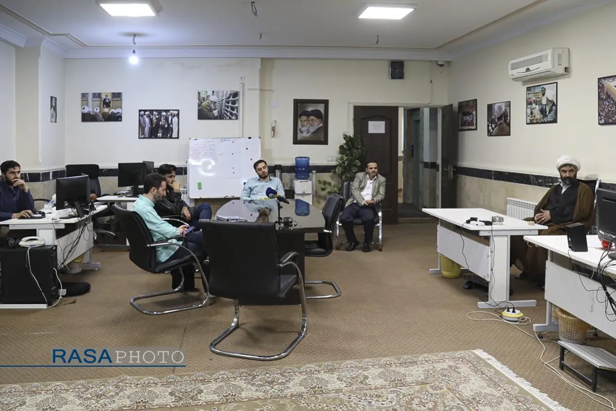 بازدید دانشجویان مدیریت رسانه دانشگاه باقرالعلوم (ع) از خبرگزاری رسا
