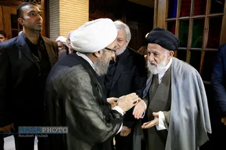 مراسم ترحیم آیت الله میرمحمدی در تهران
