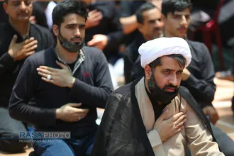 عزاداری روز شهادت حضرت امام جعفر صادق (علیه السلام) در قم