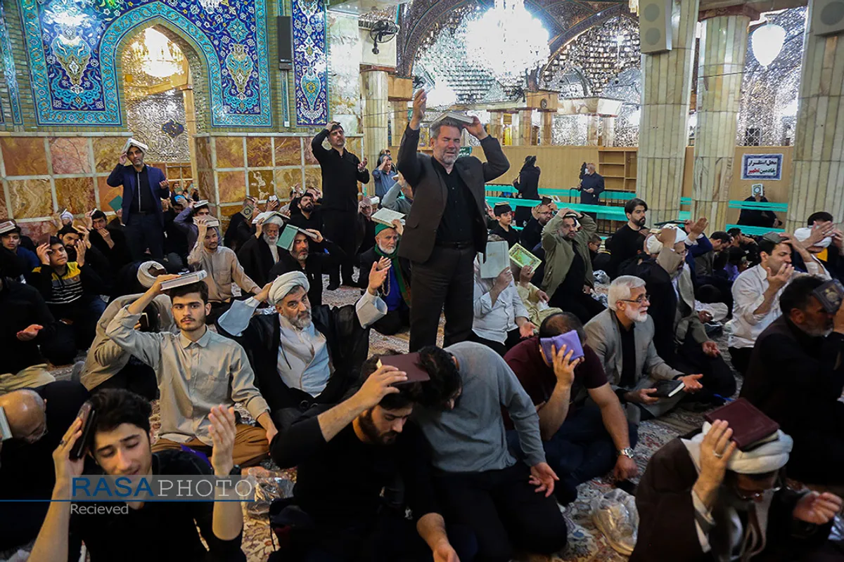 احیای شب نوزدهم ماه مبارک رمضان در حرم حضرت فاطمه معصومه (س)