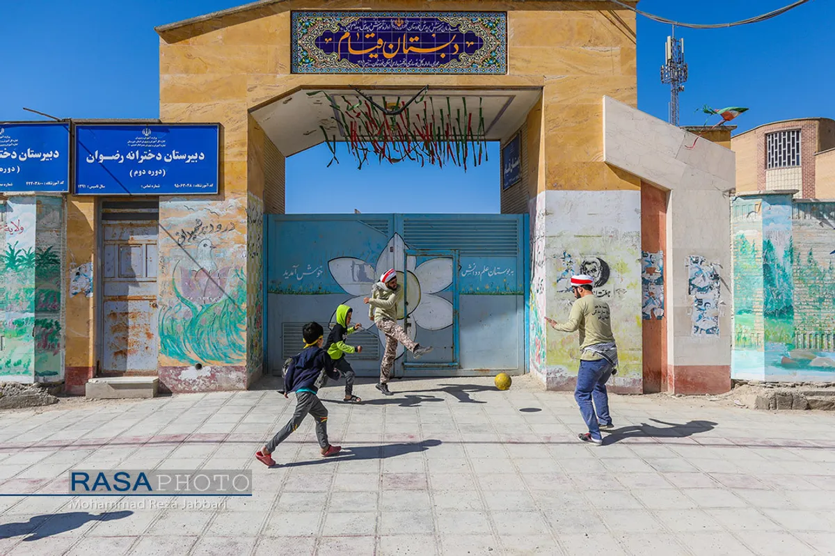 اردوی جهادی طلاب و بسیجیان قم در شهر بندر امام خمینی (سربندر)&lrm;&lrm;