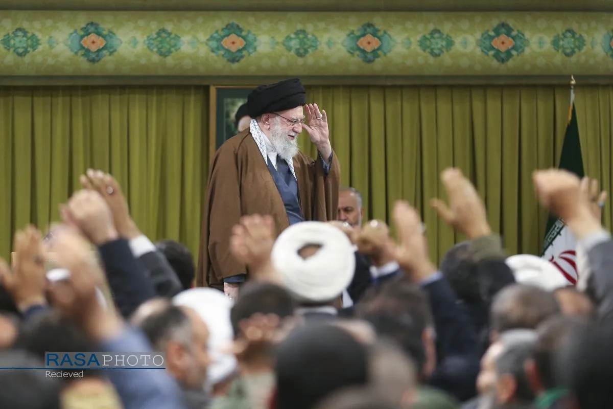مراسم جشن میلاد حضرت صدیقه طاهره فاطمه زهرا (سلام&zwnj;الله&zwnj;علیها) با حضور رهبر انقلاب