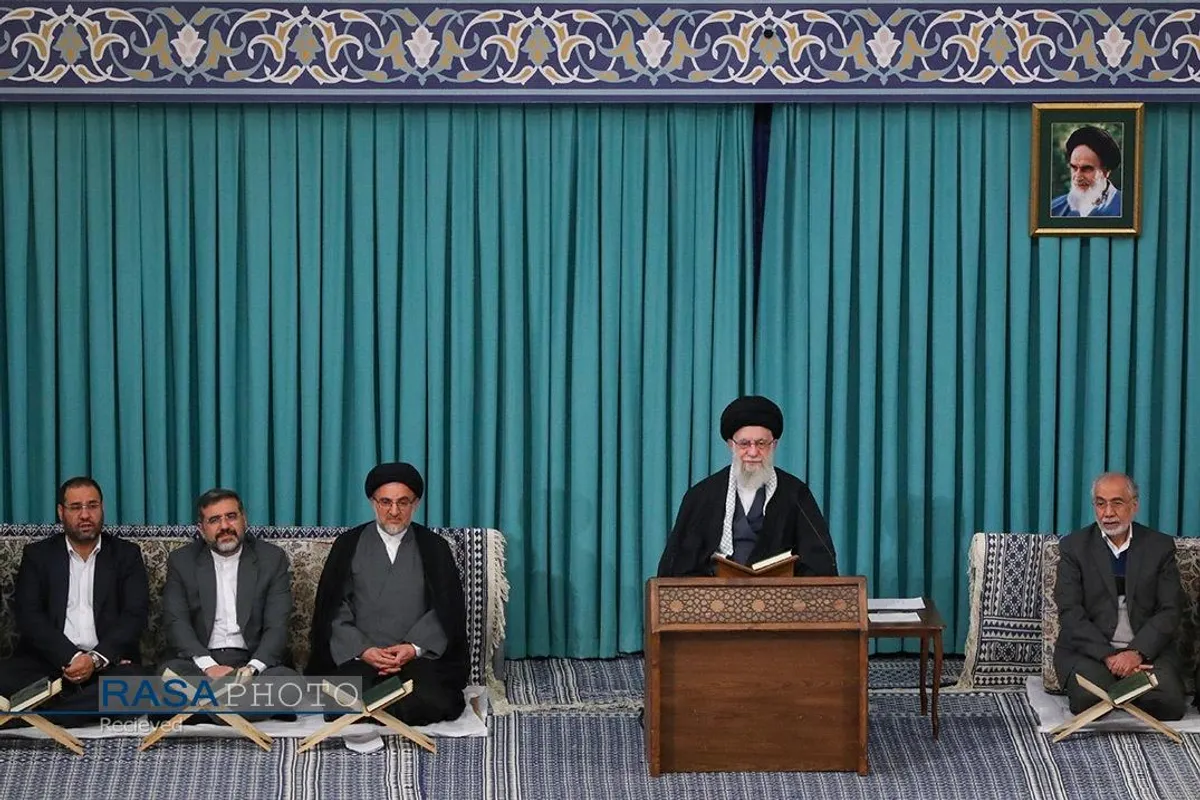 دیدار شرکت&zwnj;کنندگان در مسابقات بین&zwnj;المللی قرآن با رهبر معظم انقلاب