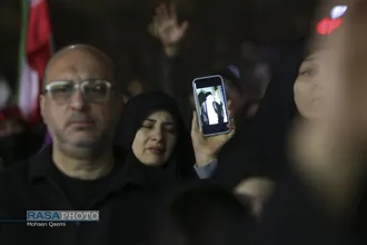 خروش انتقامی مردم قم در شب عزاداری شهادت امام خامنه&zwnj;ای (قدس&zwnj;سره)