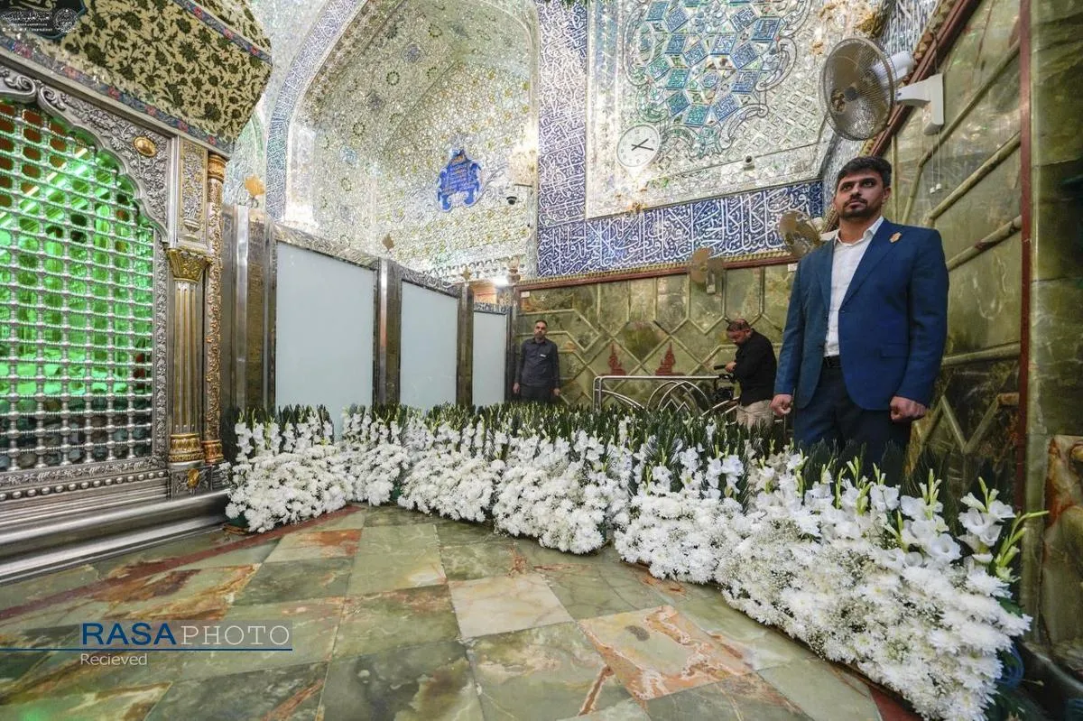 حرم حضرت امیرالمومنین (ع) در آستانه ولادت حضرت زهرا (س)