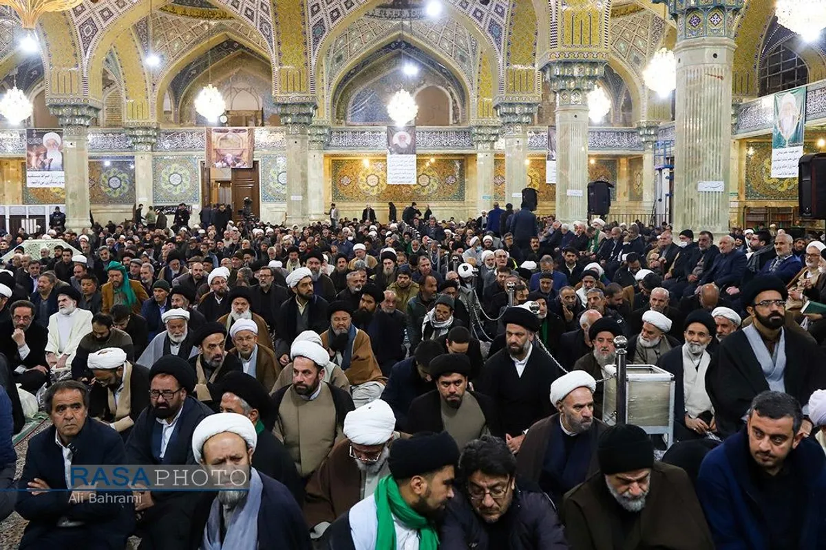 مراسم سالگرد ارتحال حضرت آیت الله صافی گلپایگانی