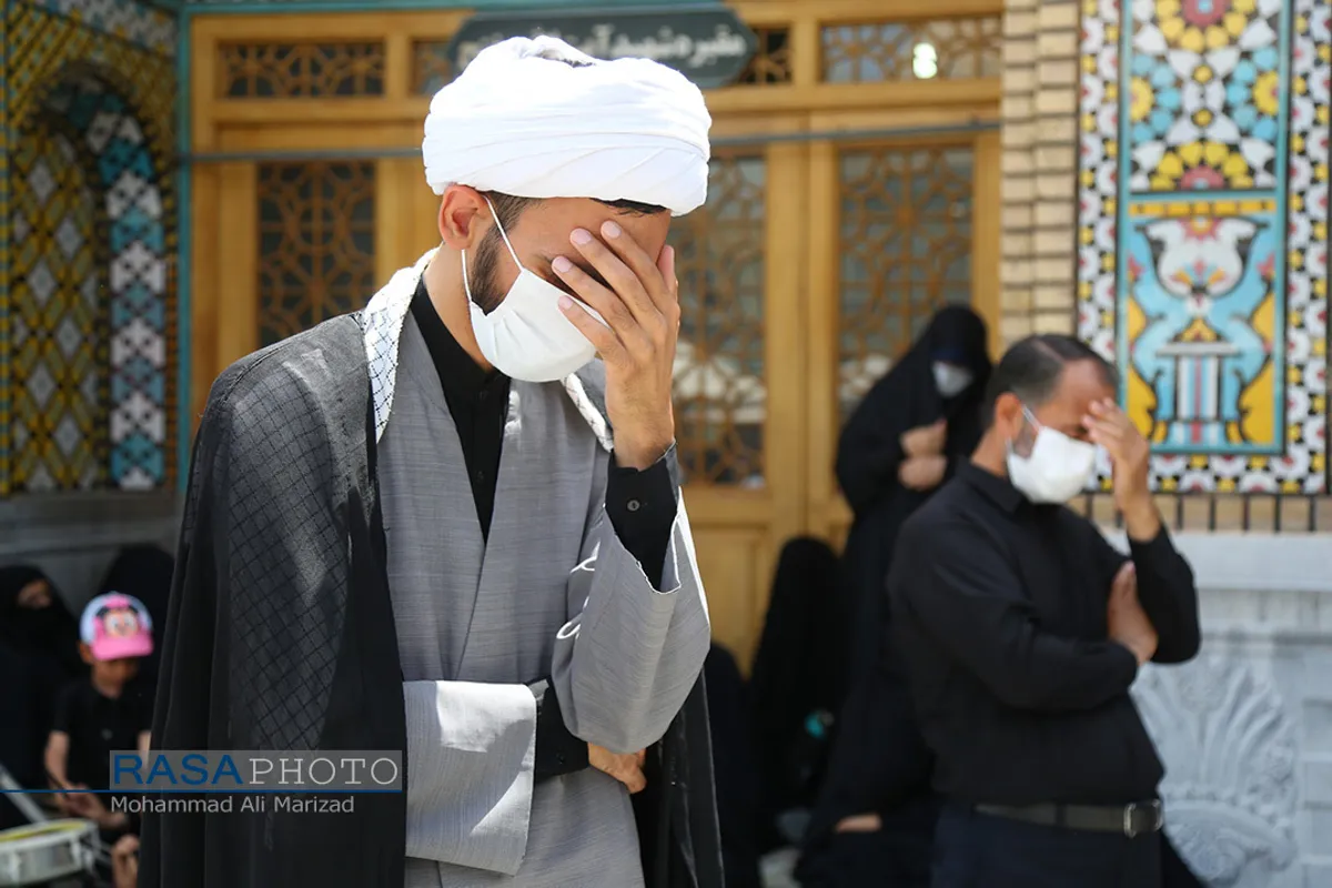 عزاداری شهادت حضرت امام محمد باقر (علیه السلام) در حرم کریمه اهلبیت (ع)