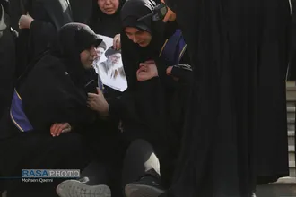 مراسم وداع بار رهبر شهید انقلاب