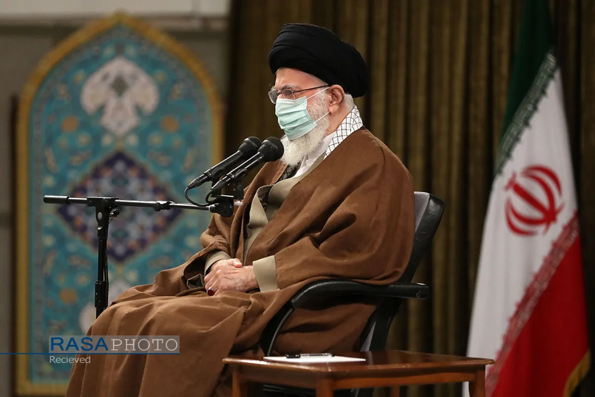 دیدار جمعی از معلمان با مقام معظم رهبری