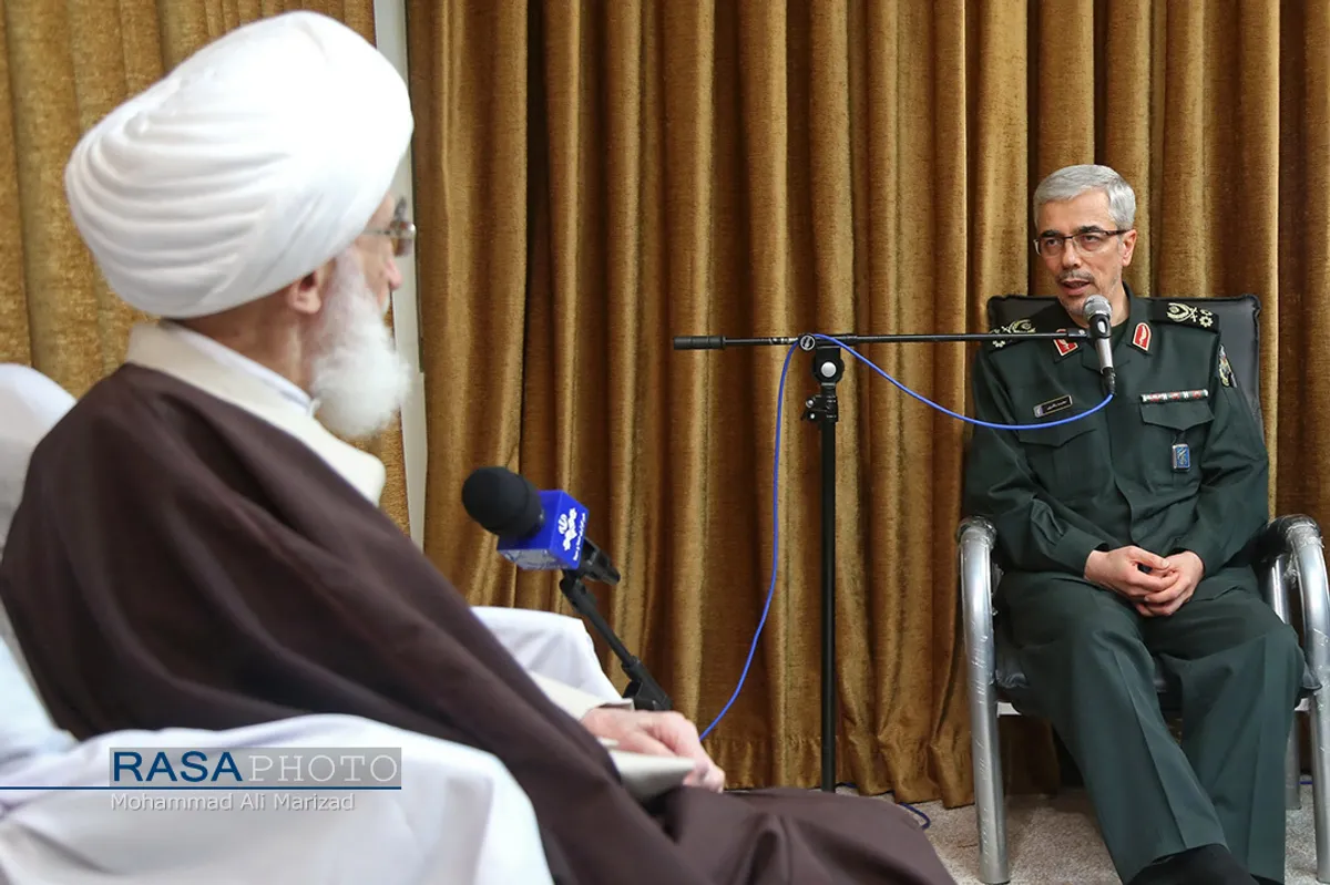 سفر سردار باقری رئیس ستاد کل نیرو&zwnj;های مسلح به قم و دیدار با مراجع تقلید