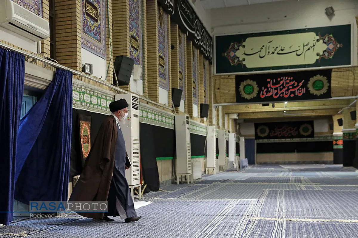 مراسم قرائت زیارت اربعین با حضور مقام معظم رهبری