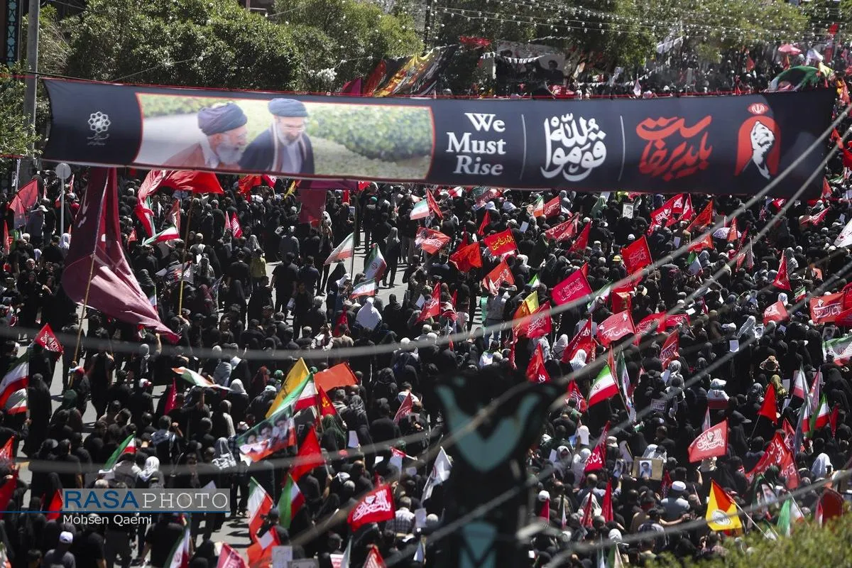 قیام خراسان در تشییع میلیونی رهبر شهید انقلاب اسلامی -۲